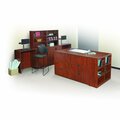 Legacy Side Desk, 23" D, 72" W, 42" H, Cherry, Melamine Laminate LSSCSD7223CH